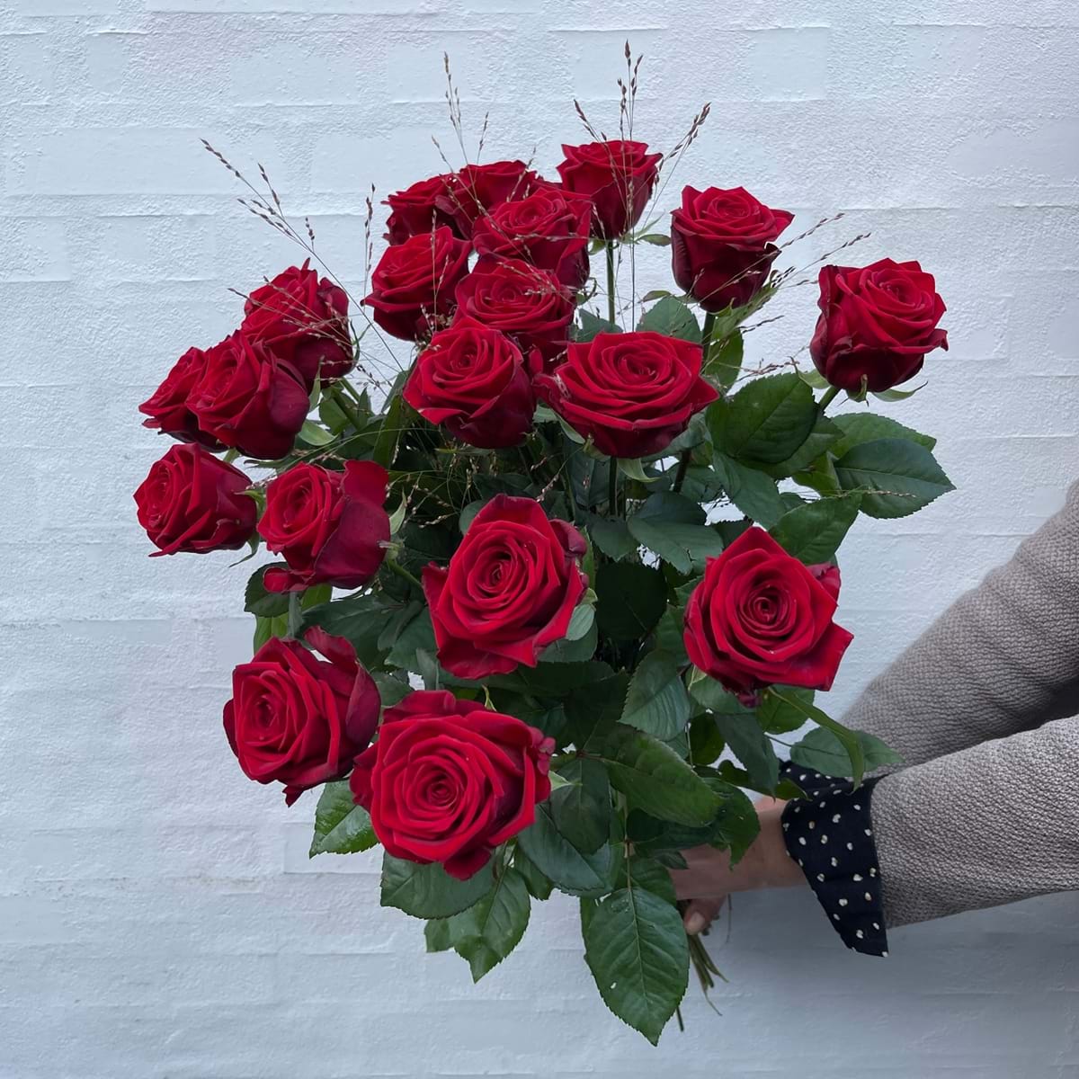 Klassisk rosenbuket